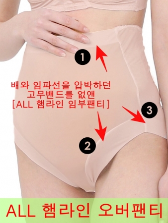 ALL 햄라인 오버팬티 빅사이즈 임부팬티 제왕팬티 만삭 2xl 3xl