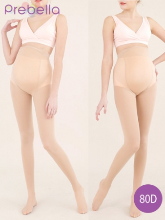 프레벨라 임산부 80데니아 스타킹
